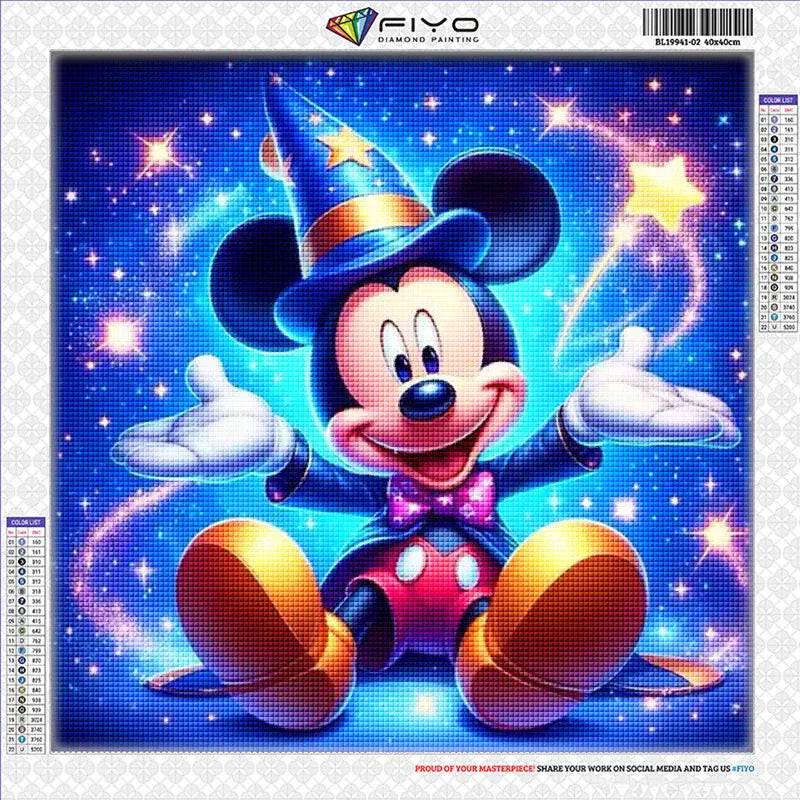 30x30cm Lilo & Stitch Diamond Painting Kit – Full Drill Mosaic Embroidery Art with Rhinestones | DIY Cross Stitch Craft for Home Decor