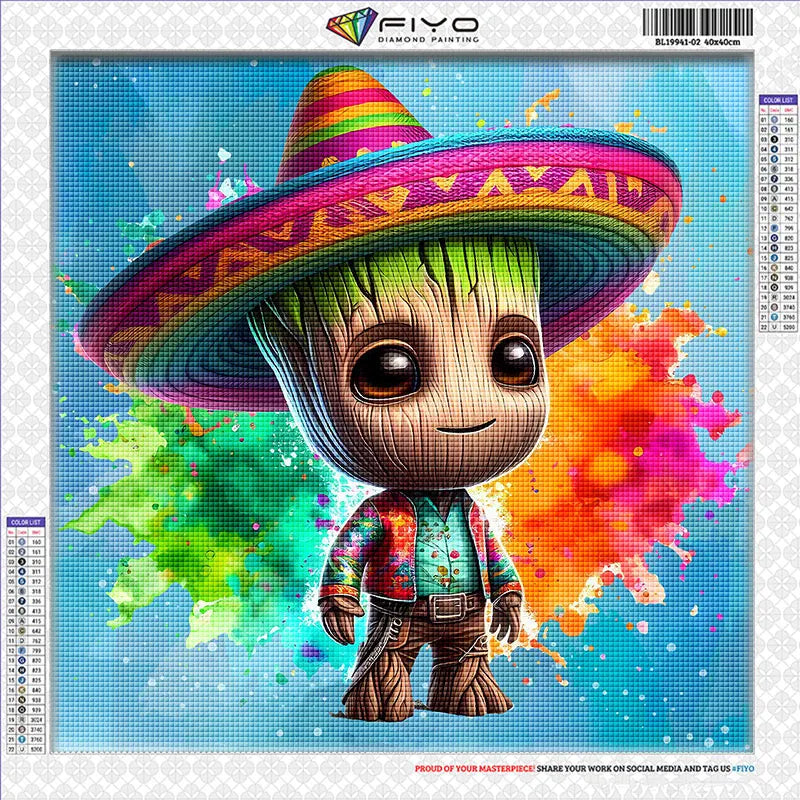 30x30cm Lilo & Stitch Diamond Painting Kit – Full Drill Mosaic Embroidery Art with Rhinestones | DIY Cross Stitch Craft for Home Decor