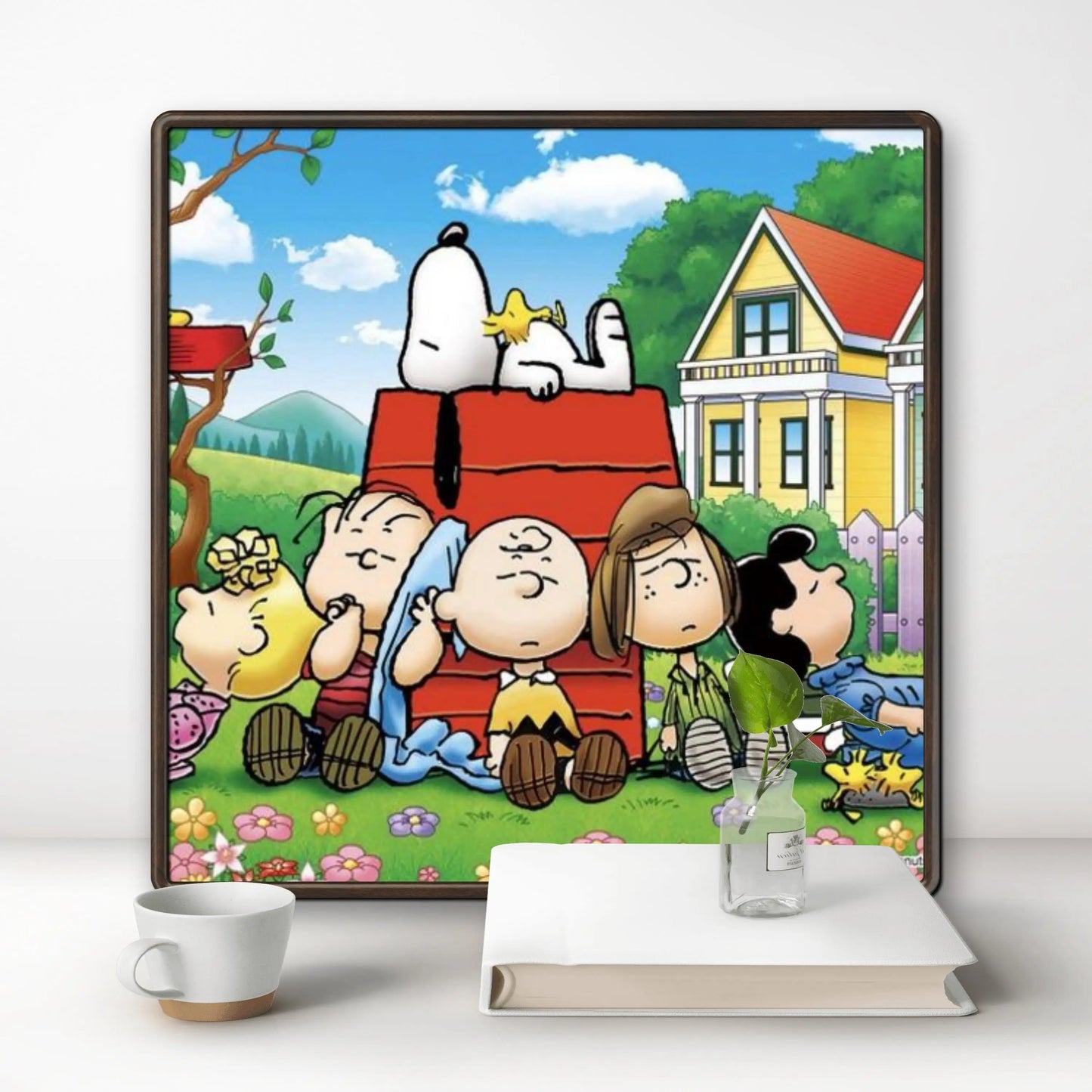 2024 New Kawaii Snoopy Diamond Painting Kit – DIY Full Drill Cross Stitch Mosaic Embroidery | Cute Cartoon Home Décor & Gift