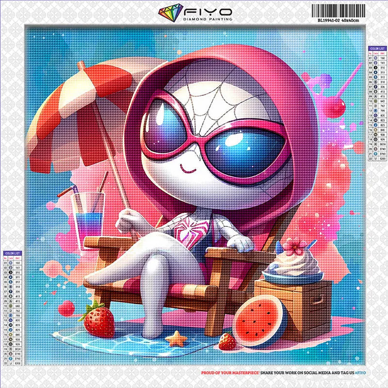 30x30cm Lilo & Stitch Diamond Painting Kit – Full Drill Mosaic Embroidery Art with Rhinestones | DIY Cross Stitch Craft for Home Decor