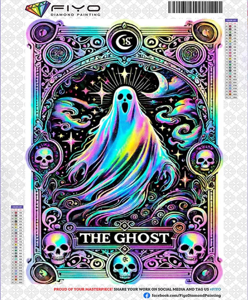 Halloween Horror Killer Diamond Painting Kit – 5D Full Drill DIY Embroidery Mosaic Art with Rhinestones for Home Decoration