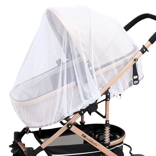 Summer Mosquito Net for Baby Stroller – Breathable Insect Protection Mesh Cover for Prams, Pushchairs & Infant Carts