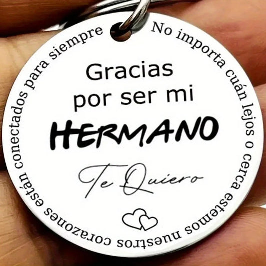 1PC Keychain for Men – Perfect Christmas Gift for Brothers, Sisters & Loved Ones | Personalized & Thoughtful Keychain for Holidays