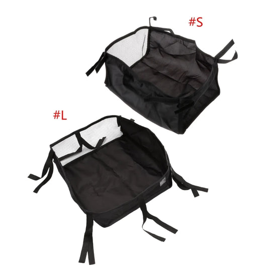 Universal Baby Stroller Deluxe Storage Basket – Large Capacity Organizer with Strap for Expedition, Tour Wagon & More